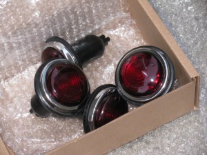 Type 65 Coupe Taillights factory five racing type 65 red taillights