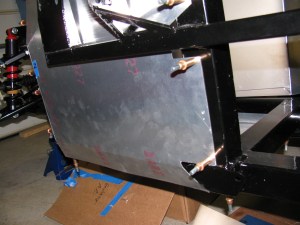 Driver side - side body mount near the footbox. . . 