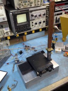 W6DQ - Dennis 10 GHz transmitter-receiver with software defined radio (SDR)