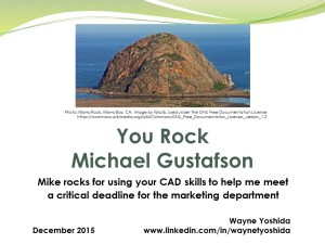 You Rock Mike Gustafson