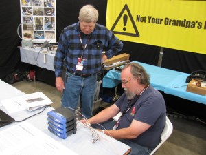 W6DQ assembling the BBHN demo